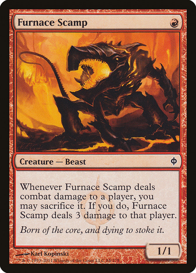Furnace Scamp [New Phyrexia] | L.A. Mood Comics and Games