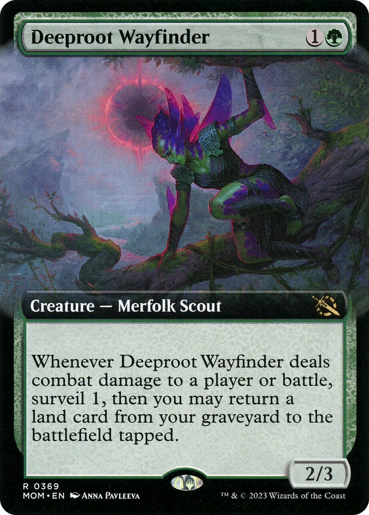 Deeproot Wayfinder (Extended Art) [March of the Machine] | L.A. Mood Comics and Games