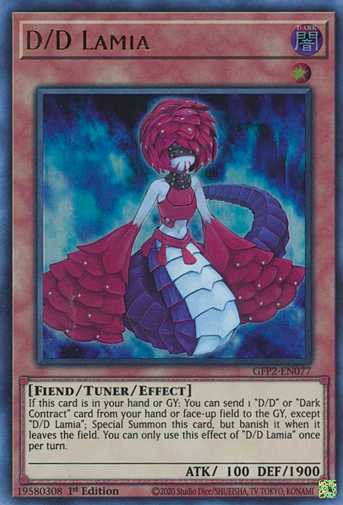 D/D Lamia [GFP2-EN077] Ultra Rare | L.A. Mood Comics and Games