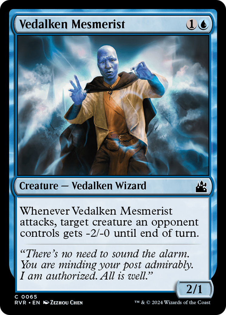 Vedalken Mesmerist [Ravnica Remastered] | L.A. Mood Comics and Games