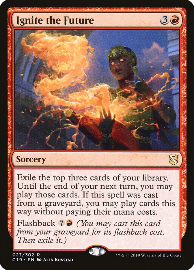 Ignite the Future [Commander 2019] | L.A. Mood Comics and Games