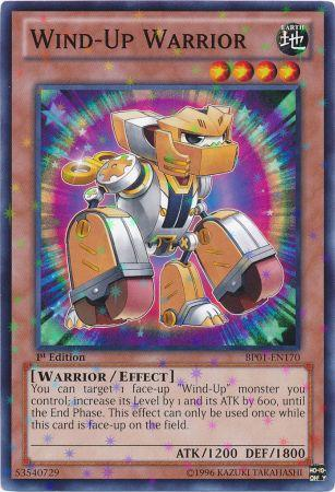 Wind-Up Warrior [BP01-EN170] Starfoil Rare | L.A. Mood Comics and Games