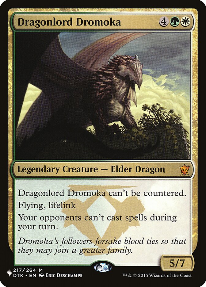Dragonlord Dromoka [The List] | L.A. Mood Comics and Games
