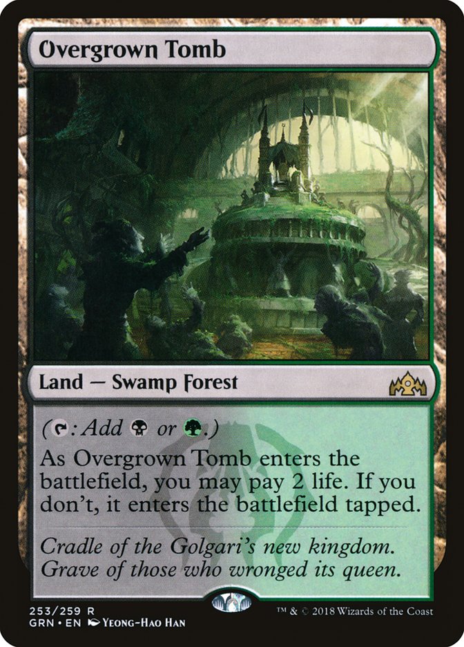 Overgrown Tomb [Guilds of Ravnica] | L.A. Mood Comics and Games