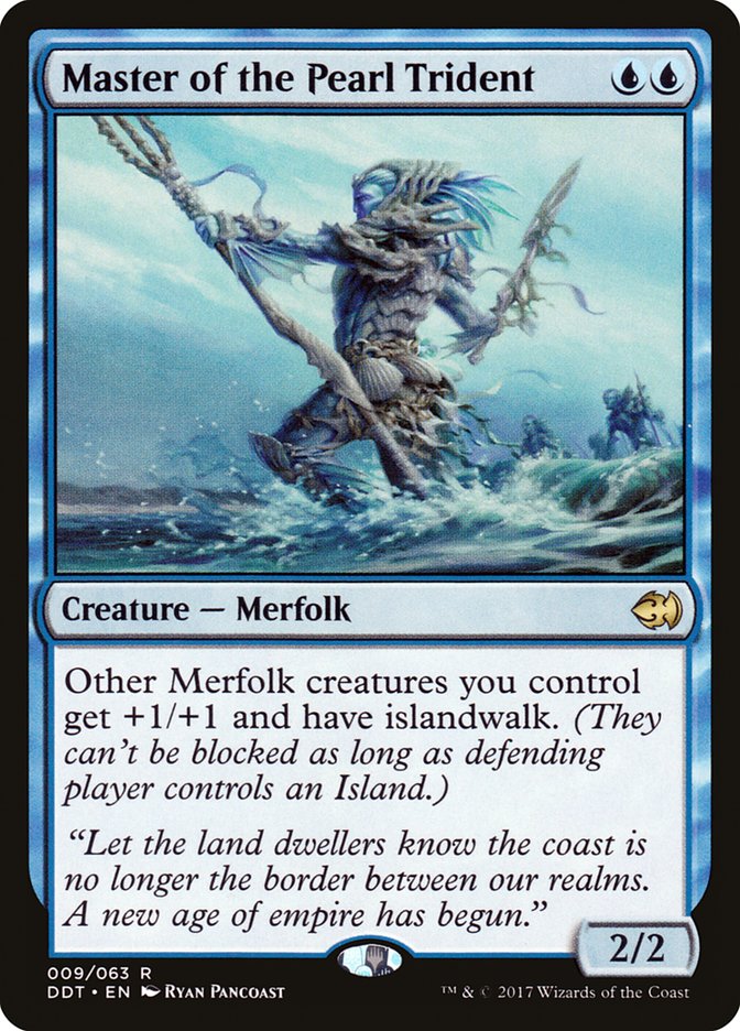 Master of the Pearl Trident [Duel Decks: Merfolk vs. Goblins] | L.A. Mood Comics and Games