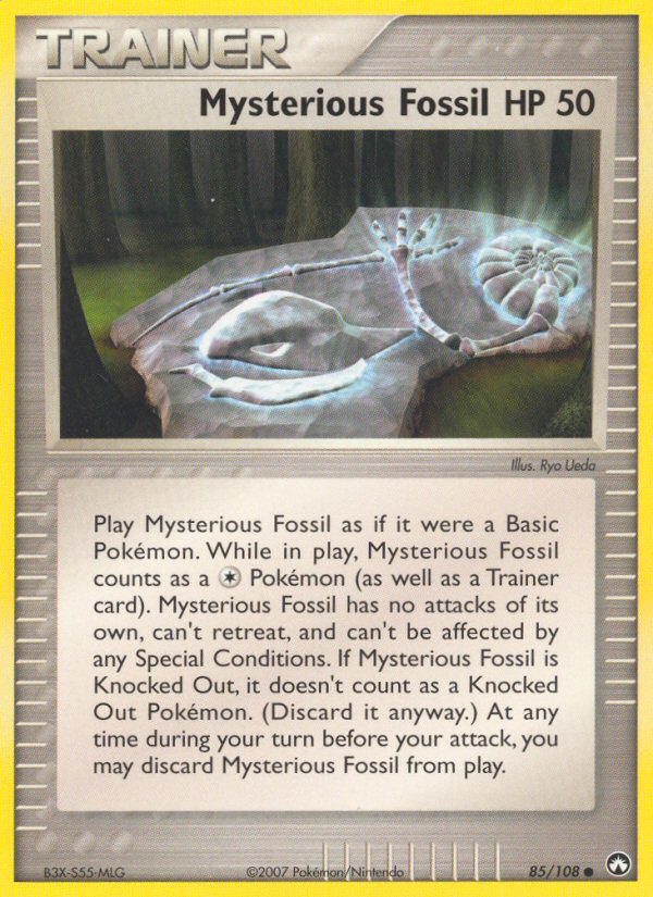 Mysterious Fossil (85/108) [EX: Power Keepers] | L.A. Mood Comics and Games