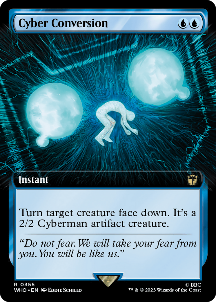Cyber Conversion (Extended Art) [Doctor Who] | L.A. Mood Comics and Games