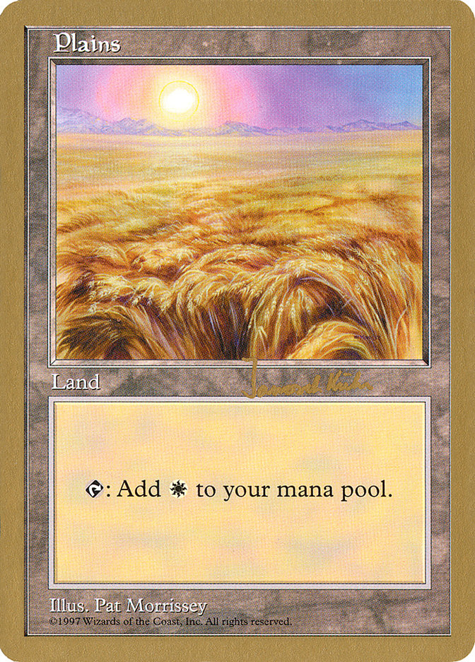 Plains (jk432) (Janosch Kuhn) [World Championship Decks 1997] | L.A. Mood Comics and Games