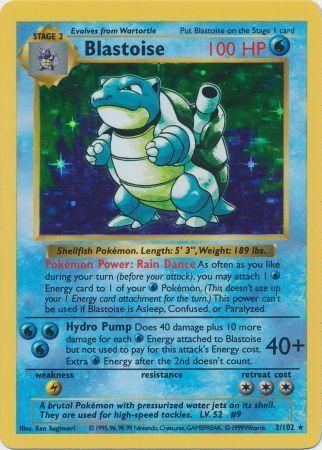 Blastoise (2/102) [Base Set Shadowless Unlimited] | L.A. Mood Comics and Games