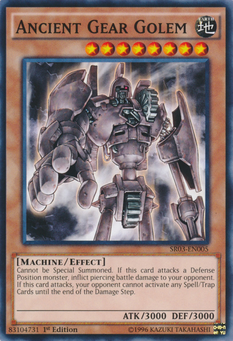 Ancient Gear Golem [SR03-EN005] Common | L.A. Mood Comics and Games