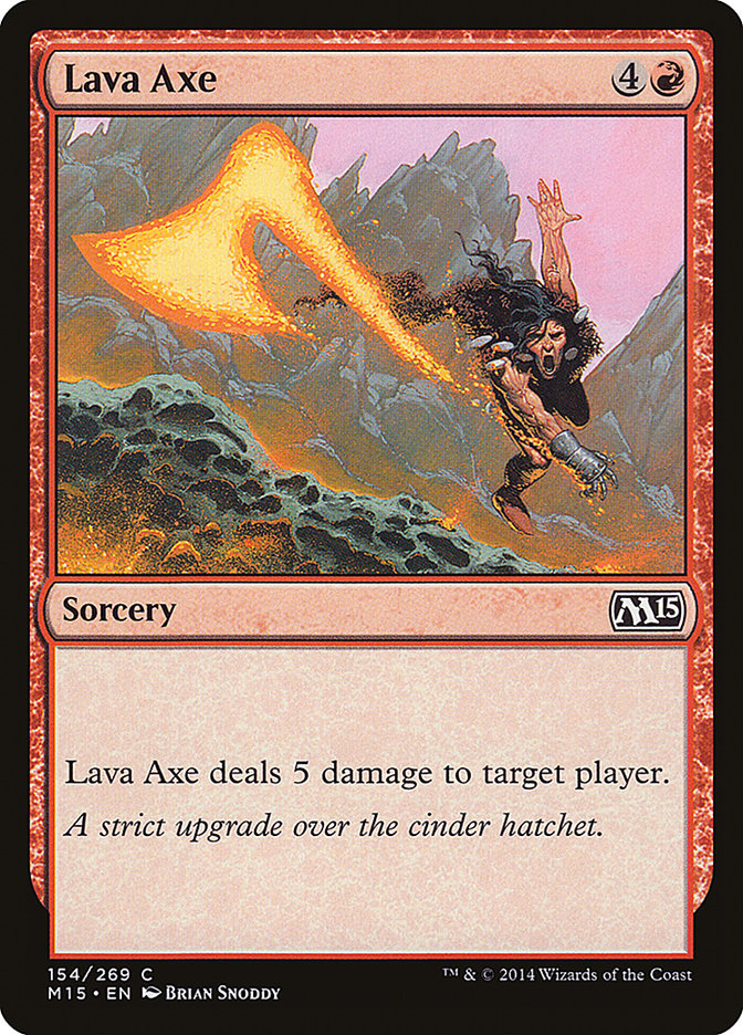 Lava Axe [Magic 2015] | L.A. Mood Comics and Games