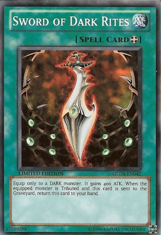 Sword of Dark Rites [GLD4-EN042] Common | L.A. Mood Comics and Games