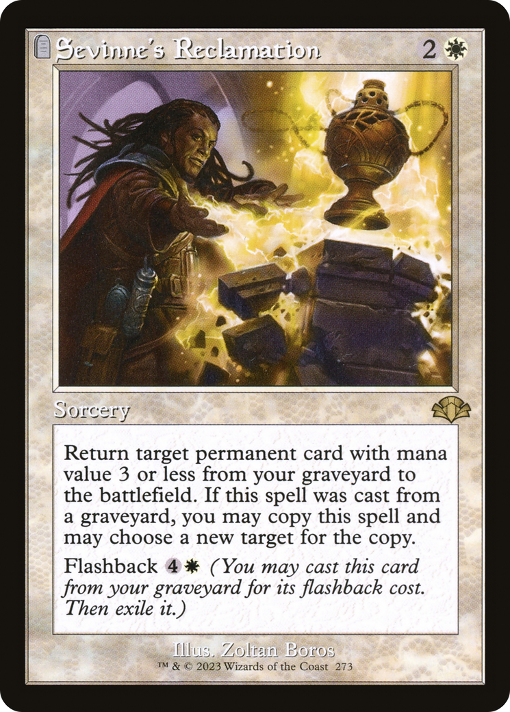 Sevinne's Reclamation (Retro) [Dominaria Remastered] | L.A. Mood Comics and Games