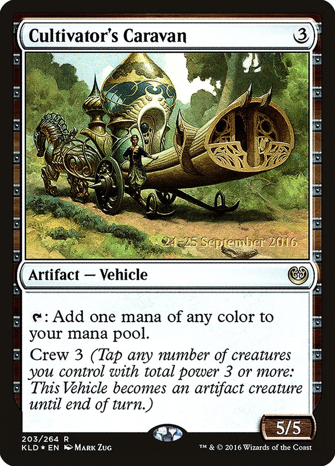 Cultivator's Caravan [Kaladesh Prerelease Promos] | L.A. Mood Comics and Games