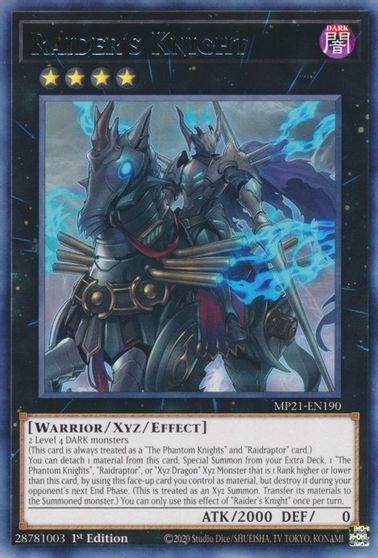Raider's Knight [MP21-EN190] Rare | L.A. Mood Comics and Games