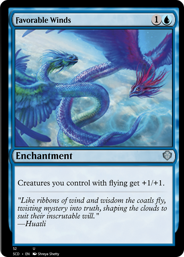 Favorable Winds [Starter Commander Decks] | L.A. Mood Comics and Games