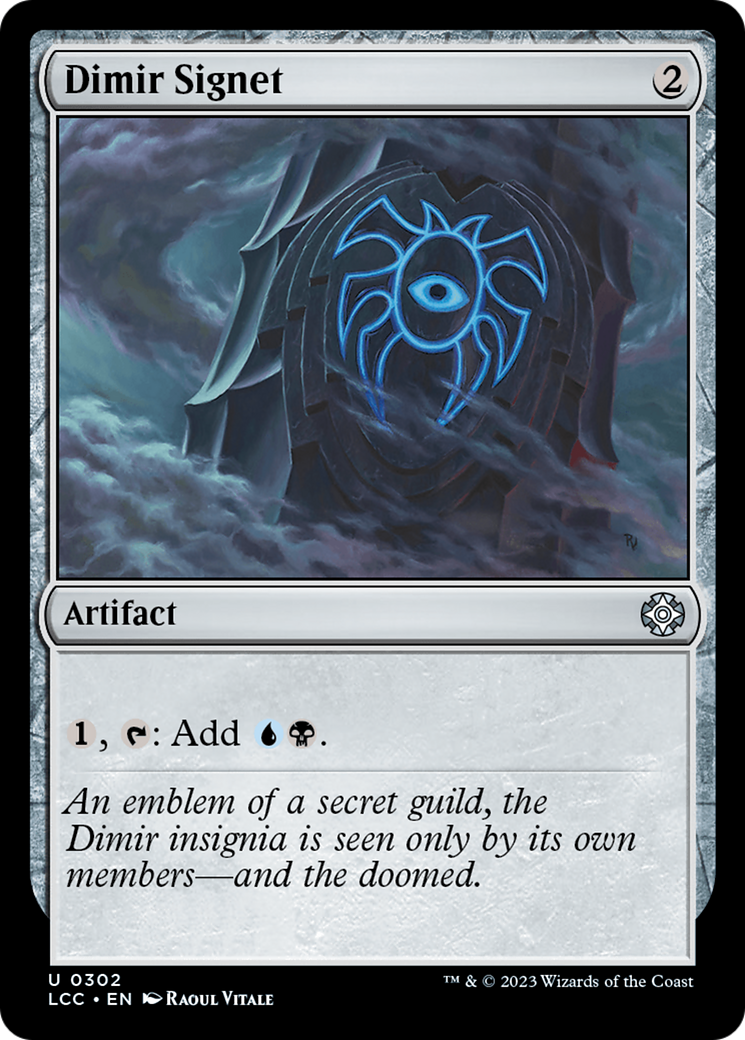 Dimir Signet [The Lost Caverns of Ixalan Commander] | L.A. Mood Comics and Games