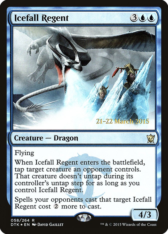 Icefall Regent [Dragons of Tarkir Prerelease Promos] | L.A. Mood Comics and Games