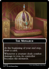 The Monarch // Pirate Double-Sided Token [The Lost Caverns of Ixalan Commander Tokens] | L.A. Mood Comics and Games