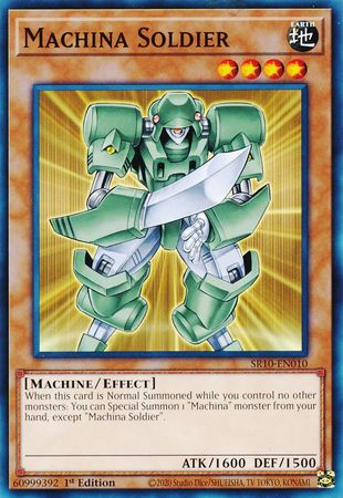 Machina Soldier [SR10-EN010] Common | L.A. Mood Comics and Games