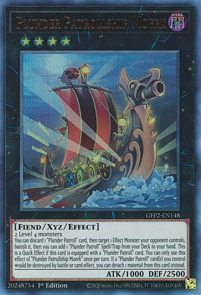 Plunder Patrollship Moerk [GFP2-EN148] Ultra Rare | L.A. Mood Comics and Games