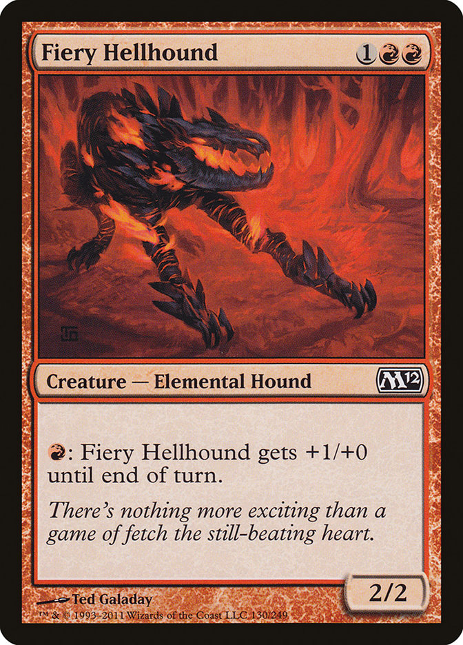 Fiery Hellhound [Magic 2012] | L.A. Mood Comics and Games