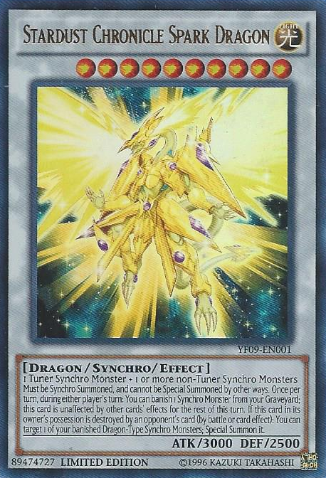 Stardust Chronicle Spark Dragon [YF09-EN001] Ultra Rare | L.A. Mood Comics and Games