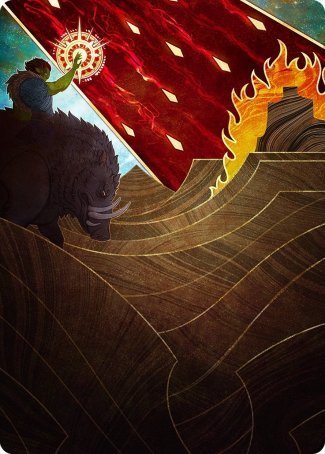 Stone Rain Art Card [Strixhaven: School of Mages Art Series] | L.A. Mood Comics and Games
