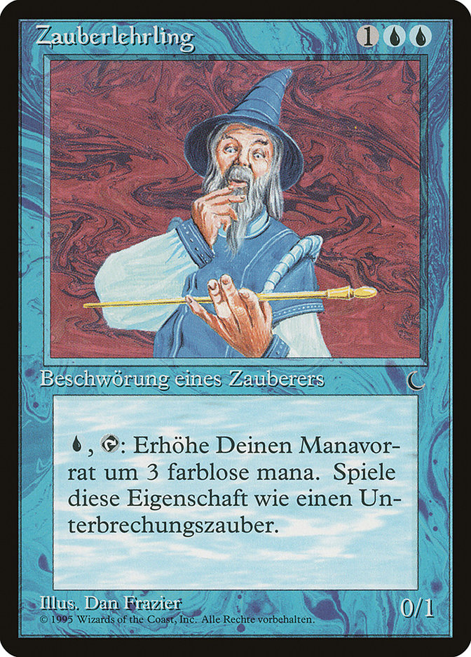 Apprentice Wizard (German) - "Zauberlehrling" [Renaissance] | L.A. Mood Comics and Games