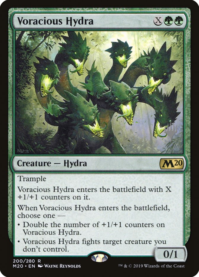 Voracious Hydra (Promo Pack) [Core Set 2020 Promos] | L.A. Mood Comics and Games