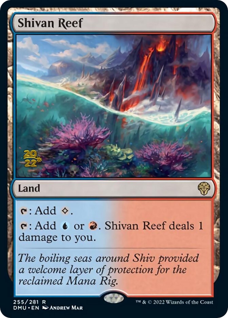 Shivan Reef [Dominaria United Prerelease Promos] | L.A. Mood Comics and Games
