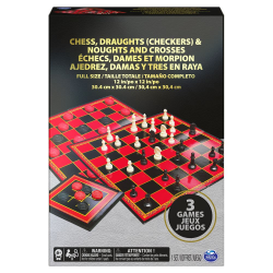 Chess/Checkers (+Tic Tac Toe) | L.A. Mood Comics and Games