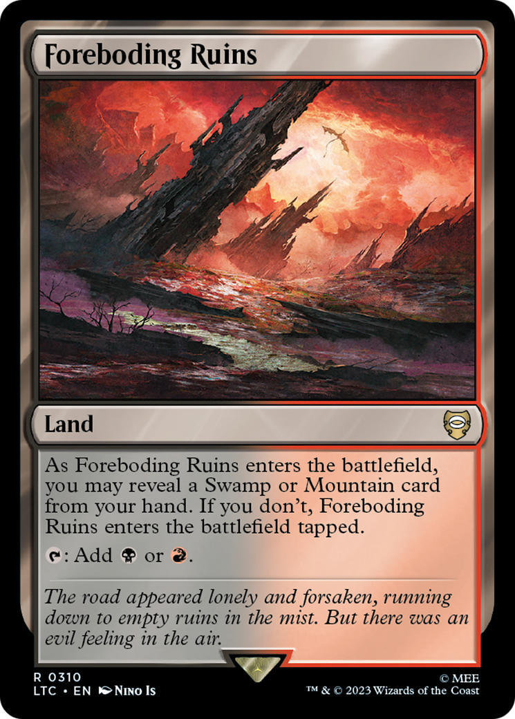 Foreboding Ruins [The Lord of the Rings: Tales of Middle-Earth Commander] | L.A. Mood Comics and Games