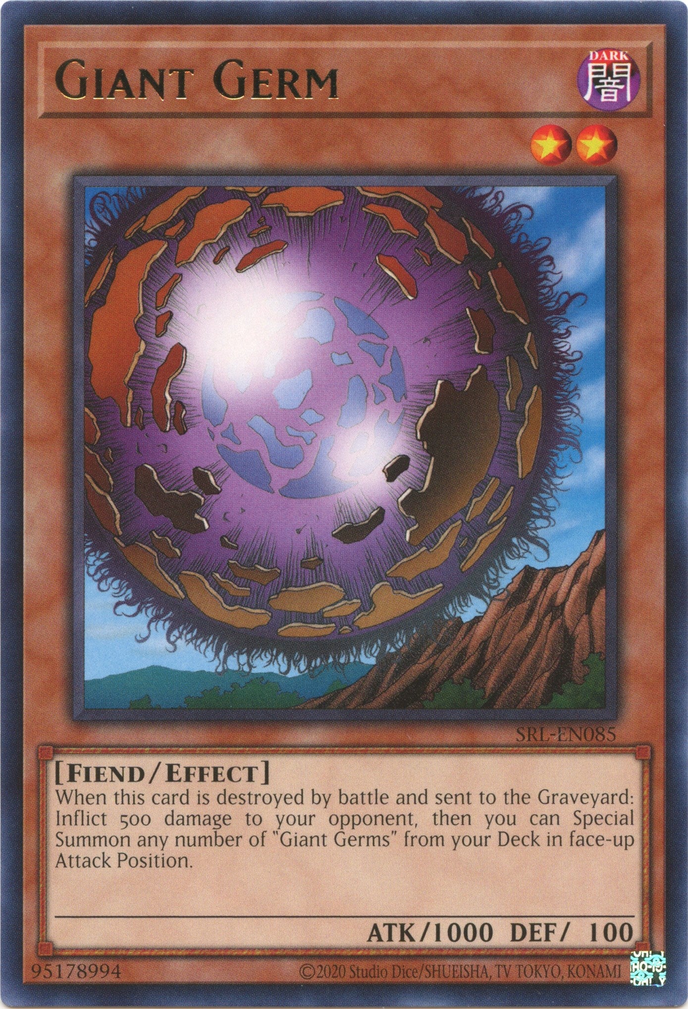 Giant Germ (25th Anniversary) [SRL-EN085] Rare | L.A. Mood Comics and Games