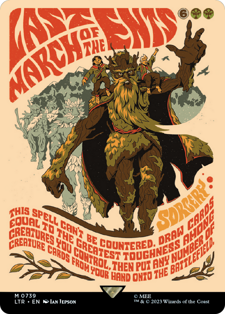 Last March of the Ents (Borderless Poster) [The Lord of the Rings: Tales of Middle-Earth] | L.A. Mood Comics and Games