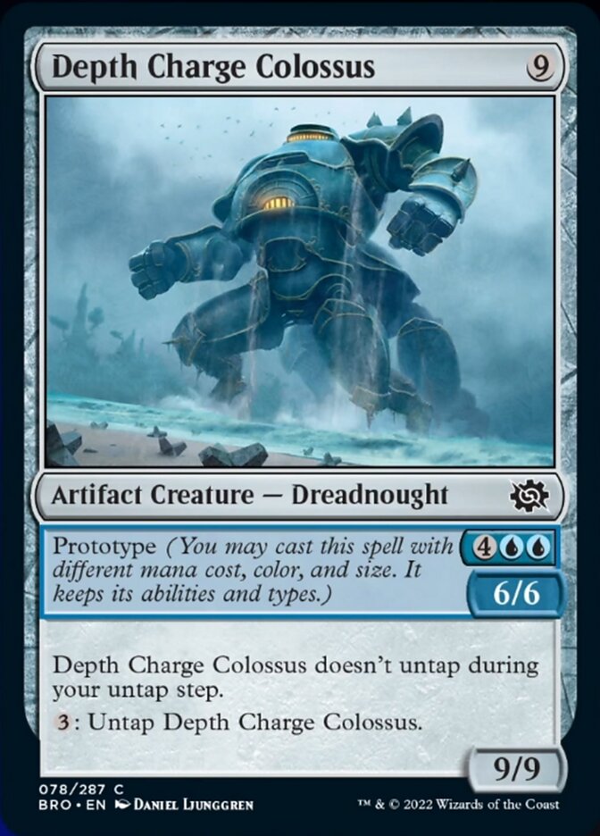 Depth Charge Colossus [The Brothers' War] | L.A. Mood Comics and Games