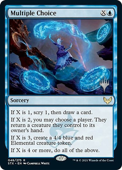Multiple Choice (Promo Pack) [Strixhaven: School of Mages Promos] | L.A. Mood Comics and Games