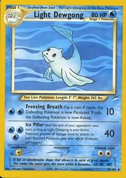 Light Dewgong (45/105) [Neo Destiny Unlimited] | L.A. Mood Comics and Games