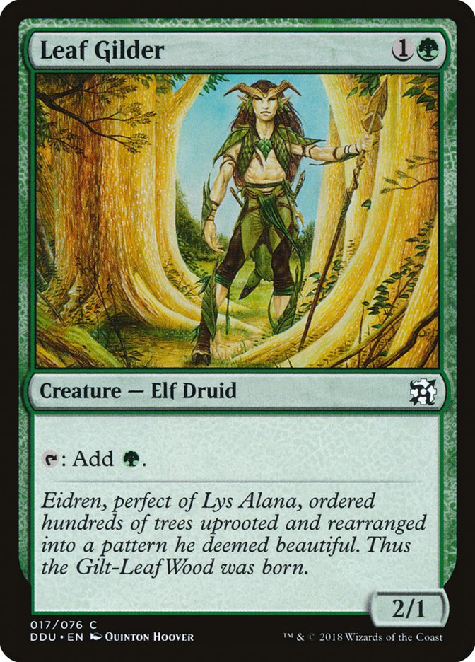 Leaf Gilder [Duel Decks: Elves vs. Inventors] | L.A. Mood Comics and Games