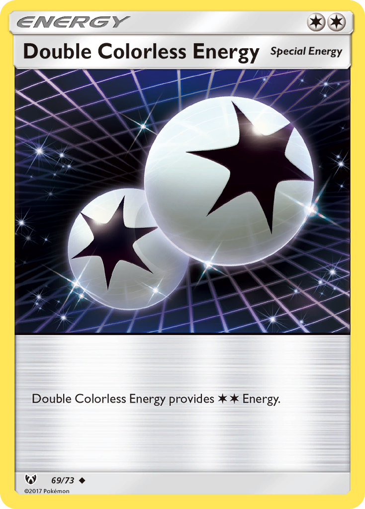 Double Colorless Energy (69/73) [Sun & Moon: Shining Legends] | L.A. Mood Comics and Games