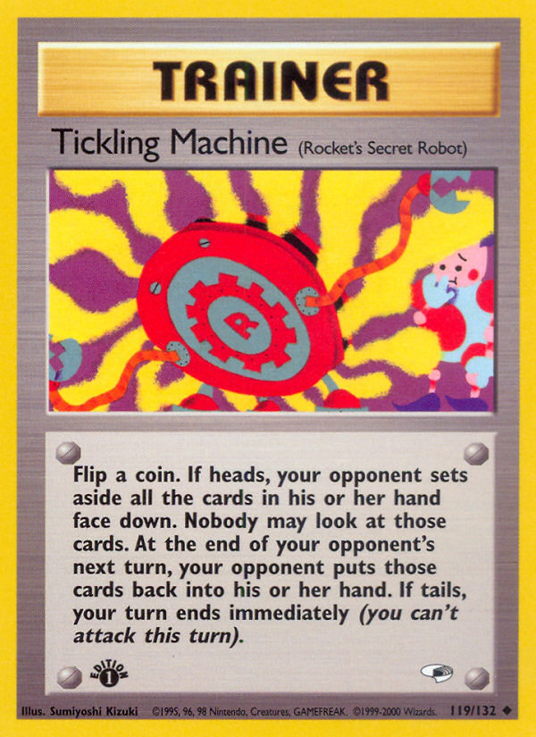 Tickling Machine (119/132) [Gym Heroes 1st Edition] | L.A. Mood Comics and Games