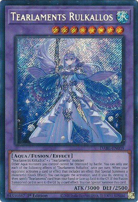 Tearlaments Rulkallos [DABL-EN039] Secret Rare | L.A. Mood Comics and Games