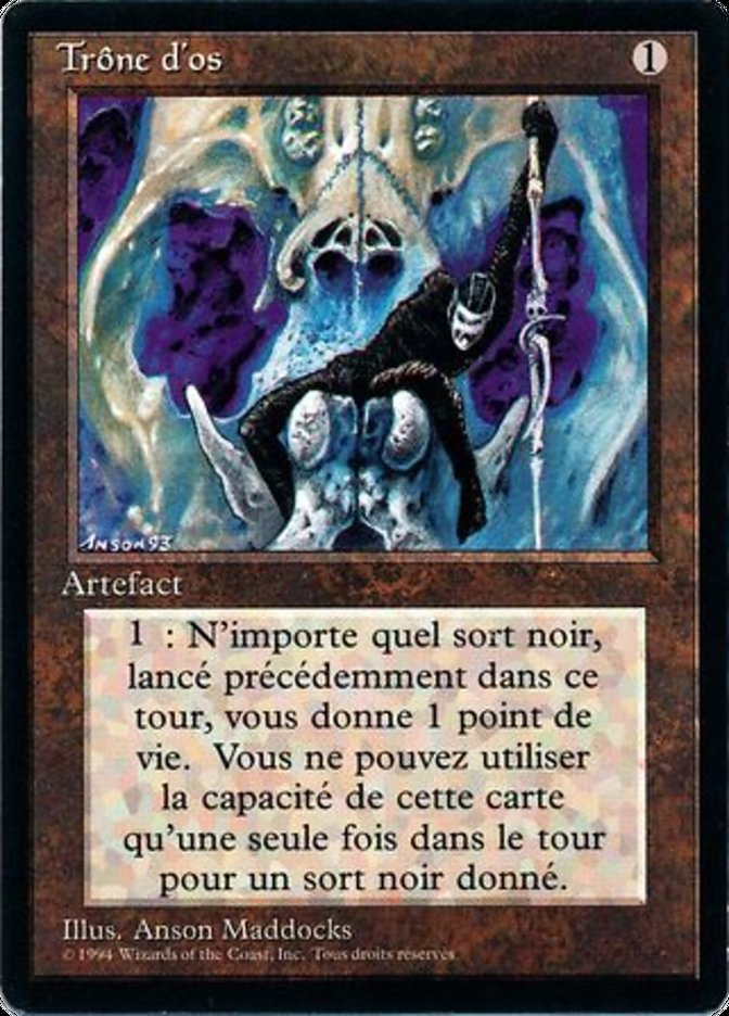 Throne of Bone [Foreign Black Border] | L.A. Mood Comics and Games