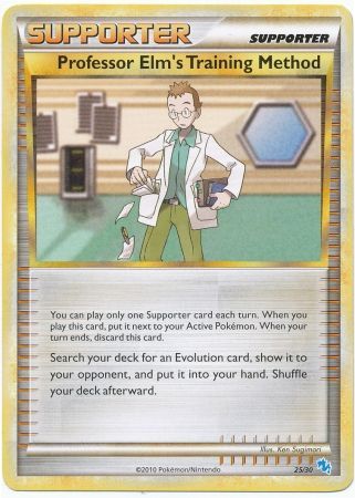 Professor Elm's Training Method (25/30) [HeartGold & SoulSilver: Trainer Kit - Gyarados] | L.A. Mood Comics and Games