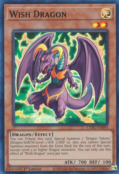 Wish Dragon [CYAC-EN093] Super Rare | L.A. Mood Comics and Games