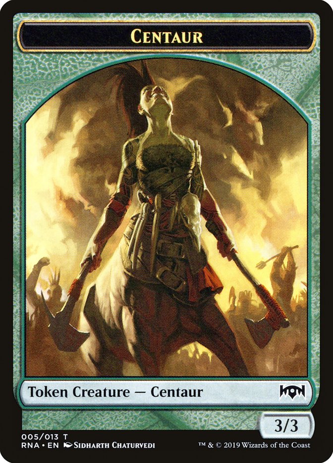 Centaur Token [Ravnica Allegiance Tokens] | L.A. Mood Comics and Games