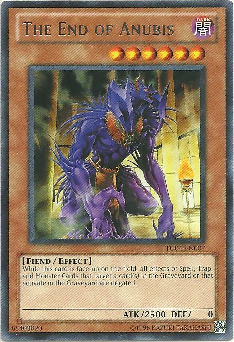The End of Anubis [TU04-EN007] Rare | L.A. Mood Comics and Games
