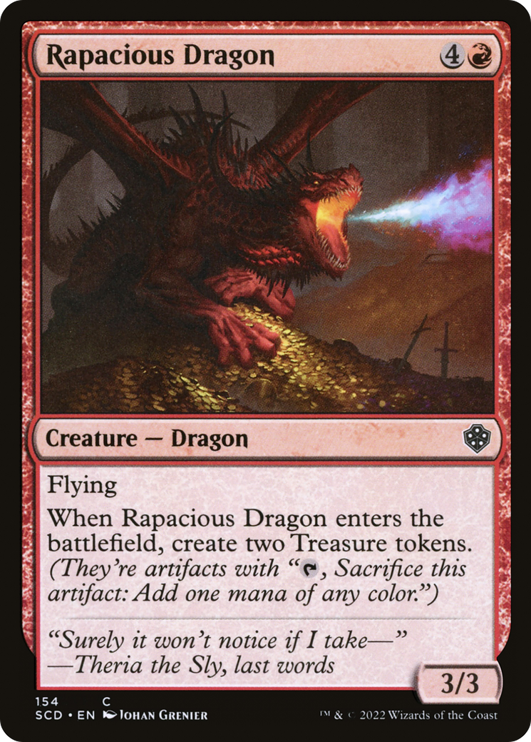 Rapacious Dragon [Starter Commander Decks] | L.A. Mood Comics and Games