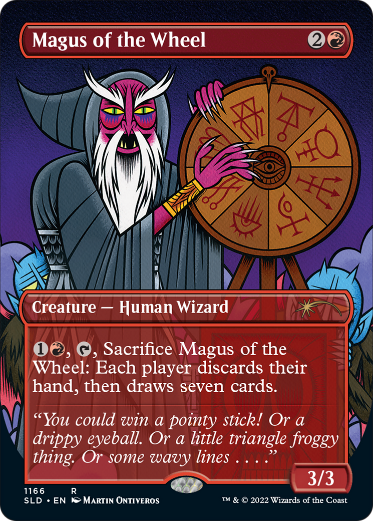 Magus of the Wheel (Borderless) [Secret Lair Drop Series] | L.A. Mood Comics and Games