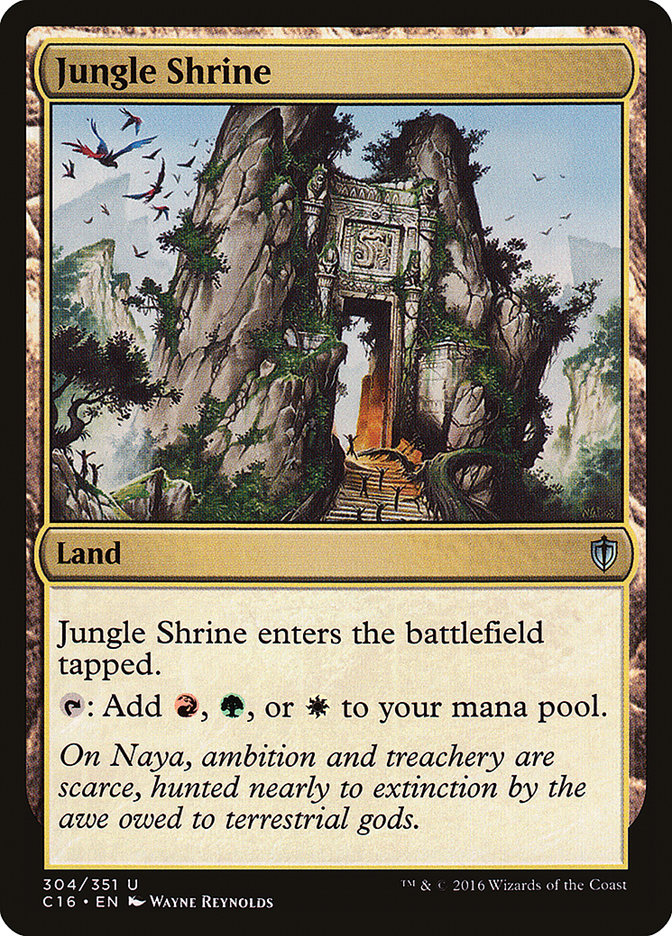 Jungle Shrine [Commander 2016] | L.A. Mood Comics and Games